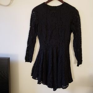 Black Small Lace Dress